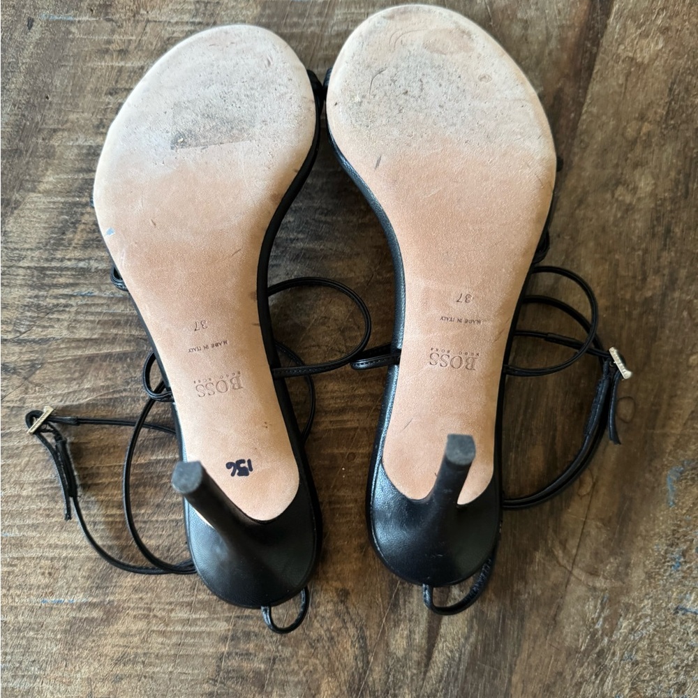 Hugo Boss Black Strappy Women's Sandals - Picture 4 of 4